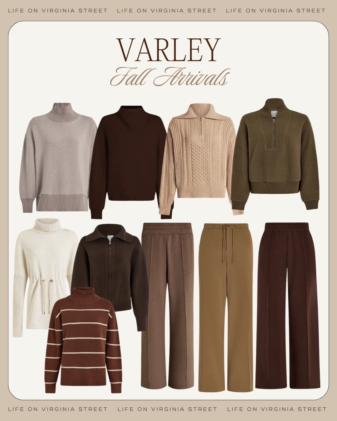 Varley fall new arrivals 🙌🏼

varley, varley new arrivals, varley fall new arrivals, varley fall collection, varley fall, varley fall fashion, varley women, varley style, varley doublesoft, varley doublesoft set, fall new arrivals, fall athleisure, elevated athleisure, luxury athleisure, elevated casual, polished casual, sporty chic, everyday fall outfits, fall outfit ideas, fall transition outfits, fall capsule wardrobe, fall layering, travel outfits, airport outfits, varley sweaters, varley knitwear, fall sweaters, cable knit sweater, half zip sweater, knit cardigan, zip through knit jacket, polo sweater, mock neck sweatshirt, half zip sweatshirt, varley sweatshirts, varley jackets, fall jackets, quilted jacket, fleece jacket, rain jacket, lightweight jacket, fall coats, varley pants, doublesoft pants, wide leg pants, cuff pants, wide leg trousers, pleated trousers, flannel trousers, varley activewear, leggings, matching set, lounge set, fall matching set, varley sneakers, fall sneakers, varley tote bag, leather tote, coffee bean, chocolate brown outfit, dark cocoa, teak olive, loden green, ponderosa pine, burgundy outfit, washed red, camel outfit, warm neutral outfit, ivory outfit, fall wardrobe staples, comfortable chic, classic athleisure, women over 30 style, women over 40 style, mom style, weekend outfit, work from home outfit, travel style, designer inspired fashion

#LTKSeasonal #LTKgrwm #LTKootd