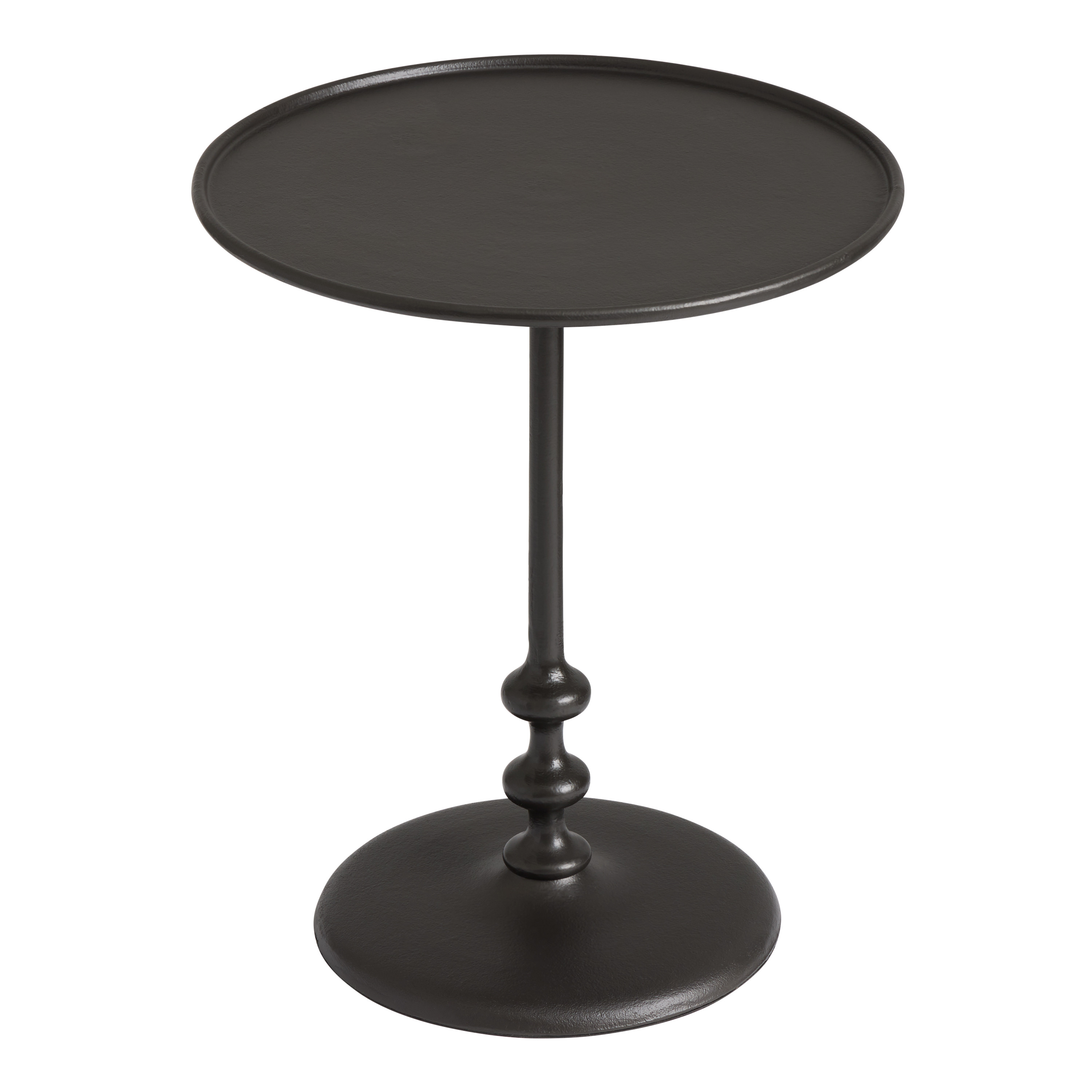 Kitt Large Round Bobbin End Table | World Market