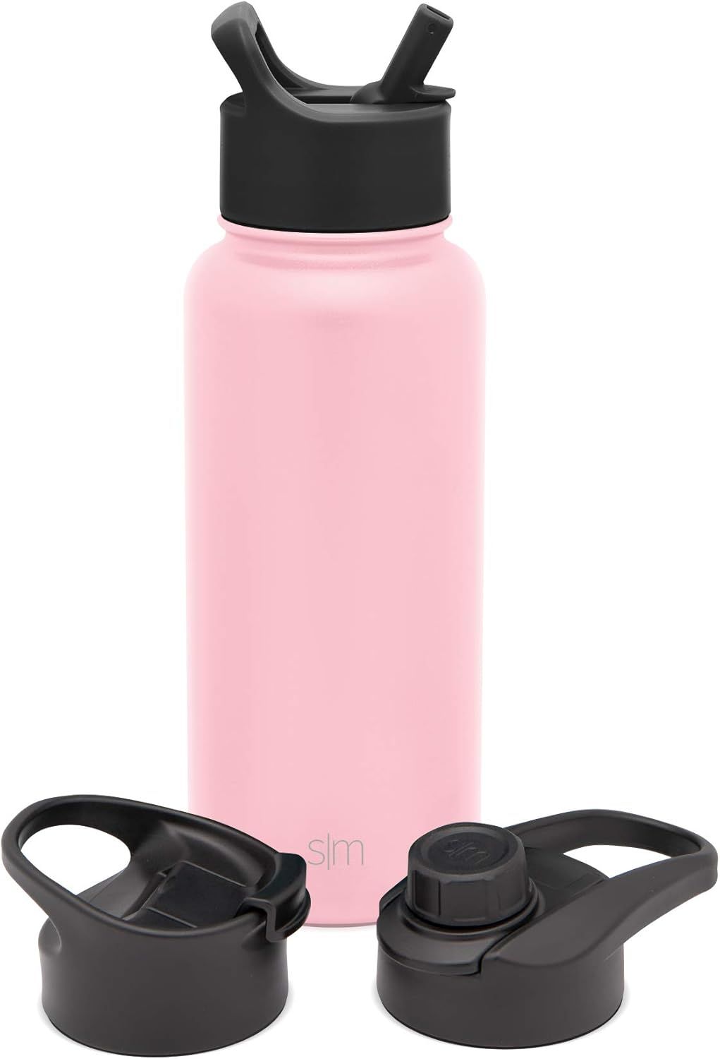 Simple Modern Insulated Water Bottle with 3 Lid Options-Straw, Flip, Chug, Handle Reusable Summit... | Amazon (US)