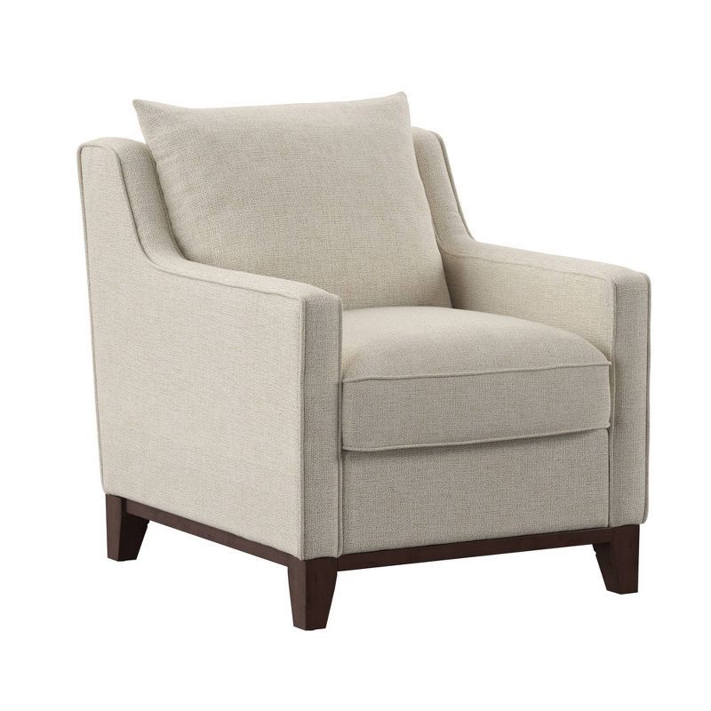 Madge Tweed Accent Chair Oatmeal - Inspire Q | Target