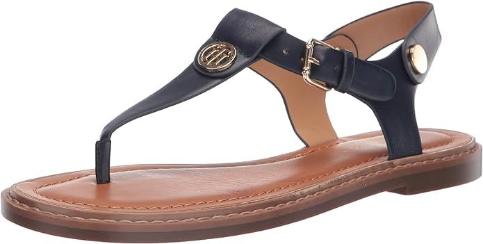 Tommy Hilfiger Women's Bennia Flat Sandal | Amazon (US)