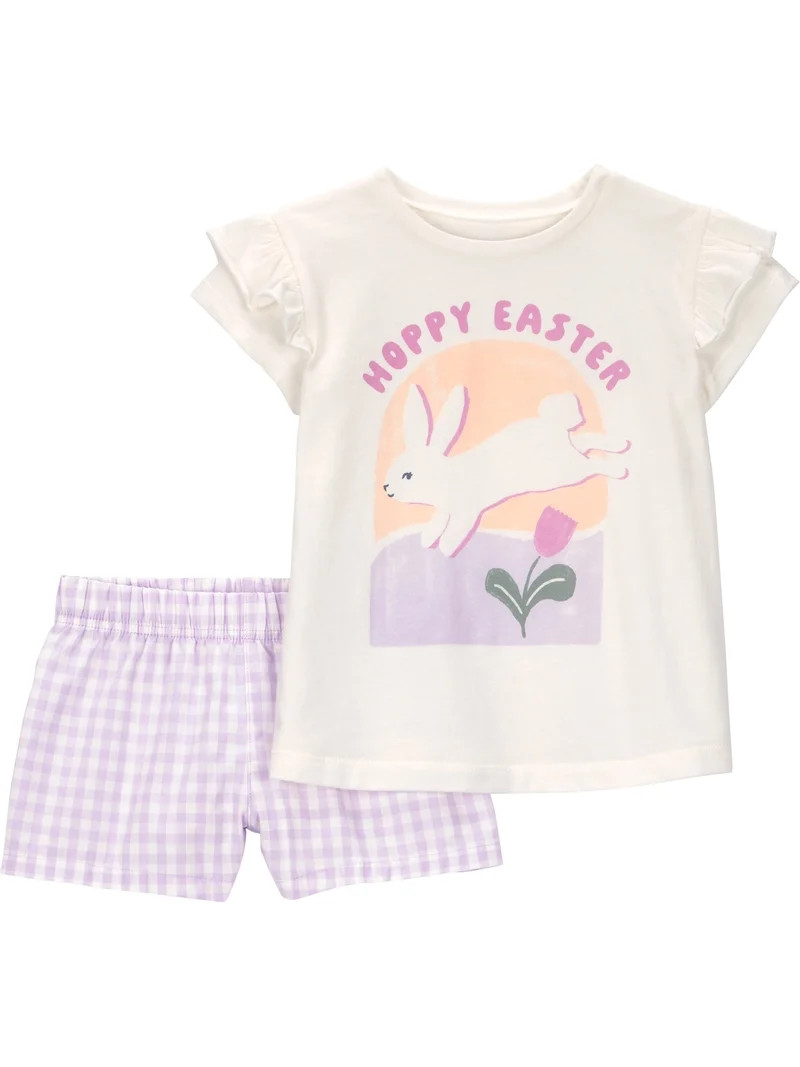 Carter's Child of Mine Baby and Toddler Easter Outfit Set, 2-Piece, Sizes 0/3 Months-5T | Walmart (US)