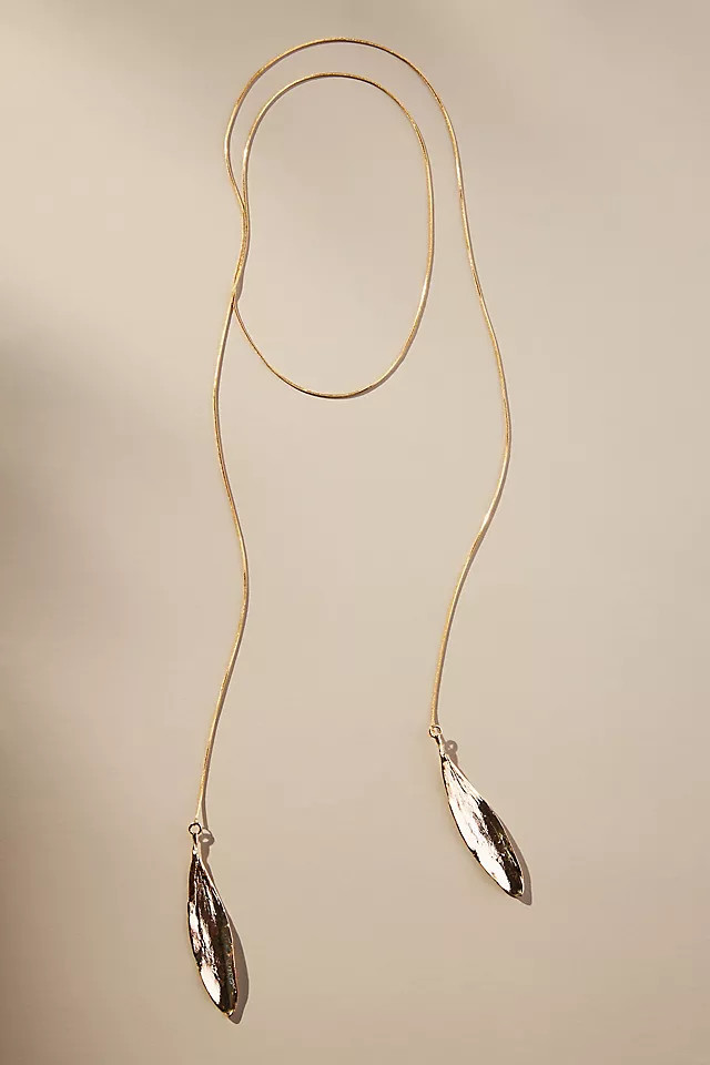 Lily Lariat Wrap Necklace | Anthropologie (US)