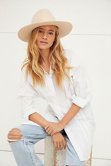Benson Triangle Crown Hat | Free People (Global - UK&FR Excluded)