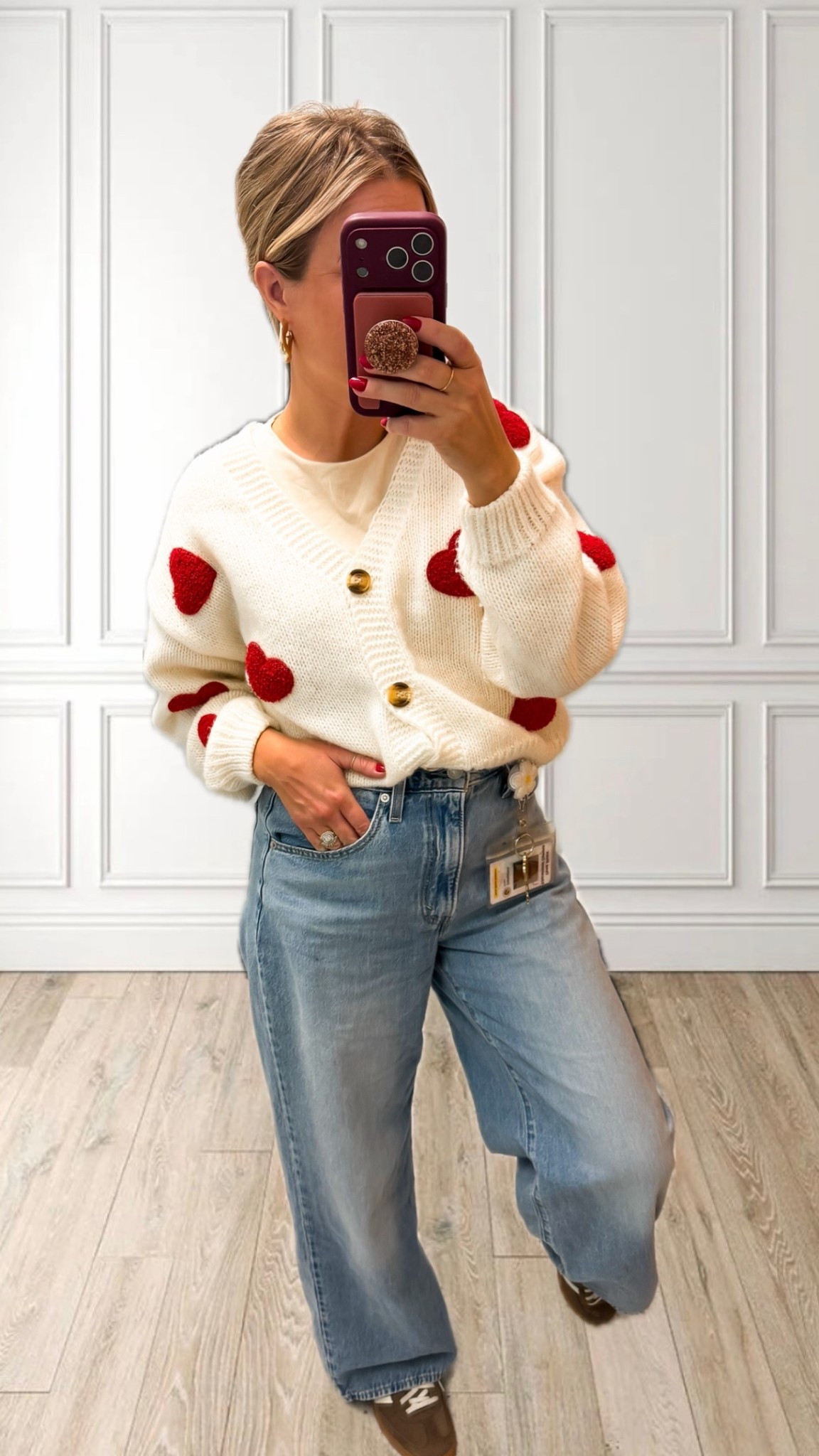 My favorite jeans and shoes at the moment and similar, cute cardigans I would wear for ♥️day!

#LTKValentine #LTKdayinmylife #LTKgrwm