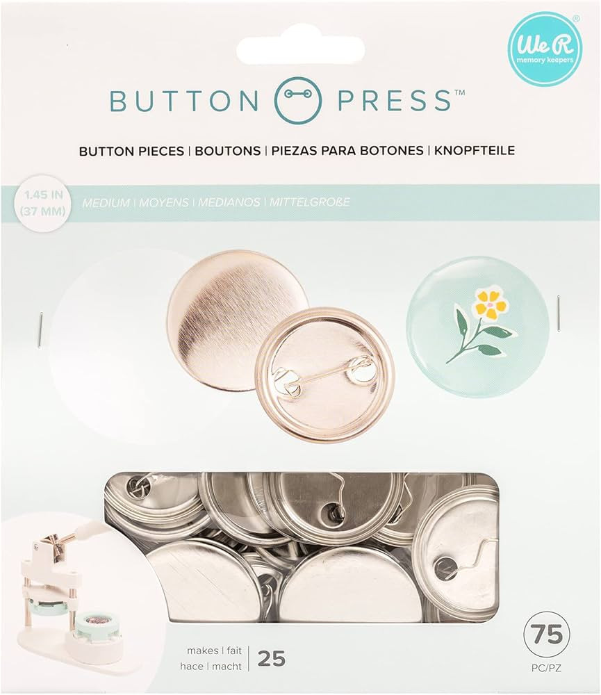 We R Memory Keepers Button Press Refill- Medium | Amazon (US)