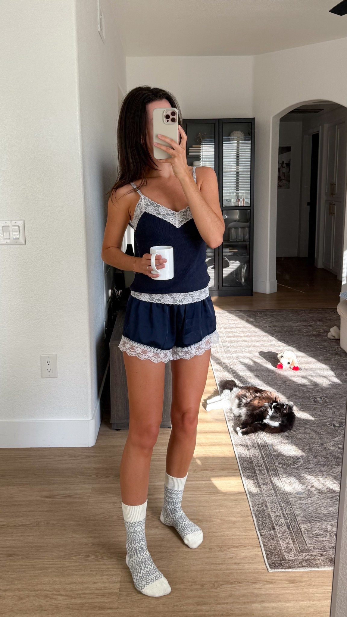 I’m 5’7” wearing XS! Socks are from Abercrombie but sold out! 

#LTKSpringSale #LTKootd #LTKmorningroutine