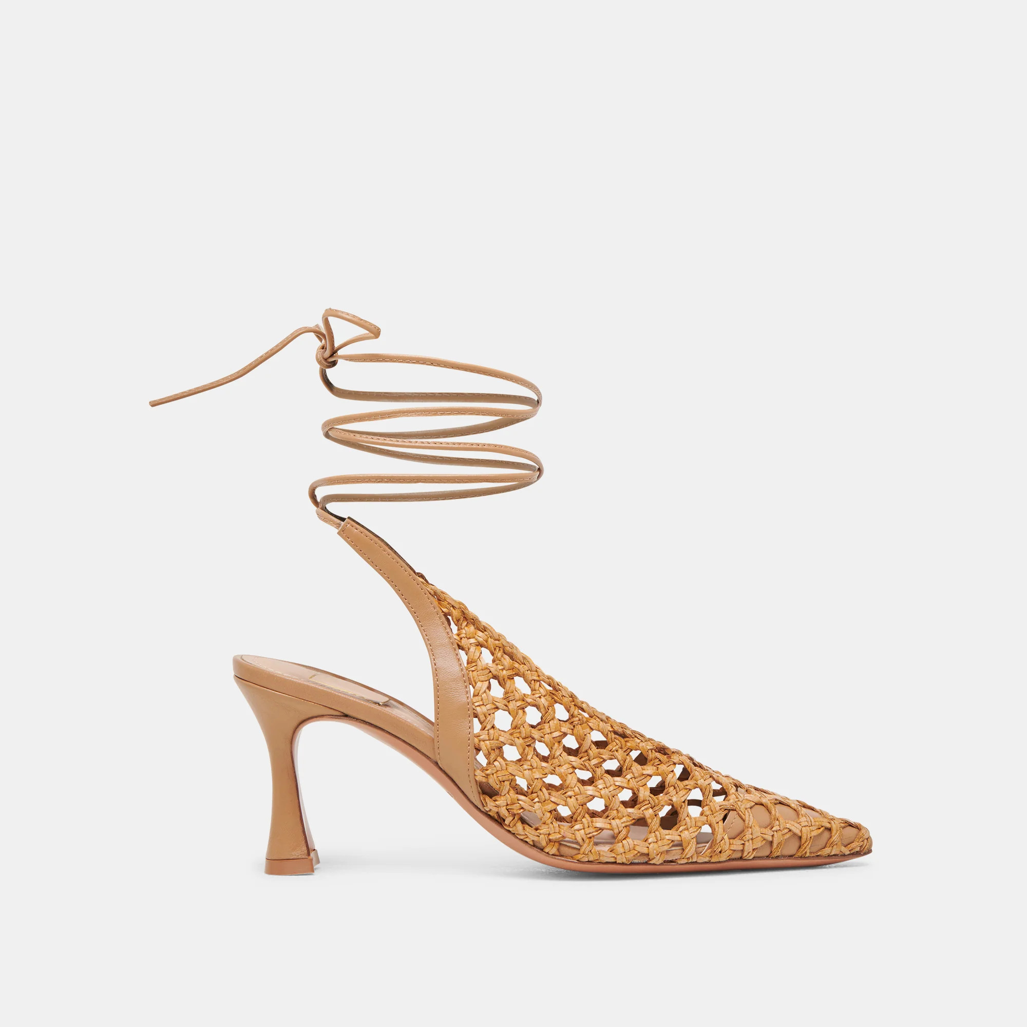 GESICA HEELS NATURAL WOVEN | DolceVita.com