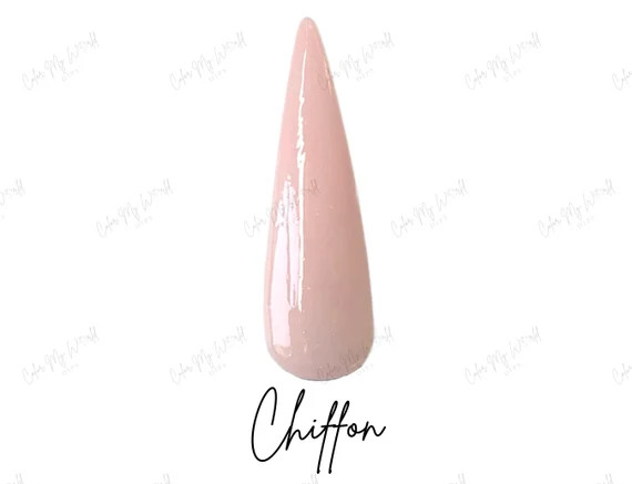 CHIFFON Nude Dip Powder Nude Nail Dip Dip Powder Nail Dip | Etsy | Etsy (US)