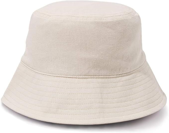 Bucket Hats for Women Sun Beach Hat Teens Girls Wide Brim Summer Fisherman's Caps UPF 50+ | Amazon (US)