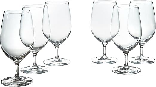 Amazon Brand – Stone & Beam Traditional Iced Beverage Wine Glasses, 14-Ounce, Set of 6 | Amazon (US)