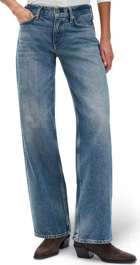 rag & bone Saige Low Rise Relaxed Straight Jeans | Nordstrom | Nordstrom