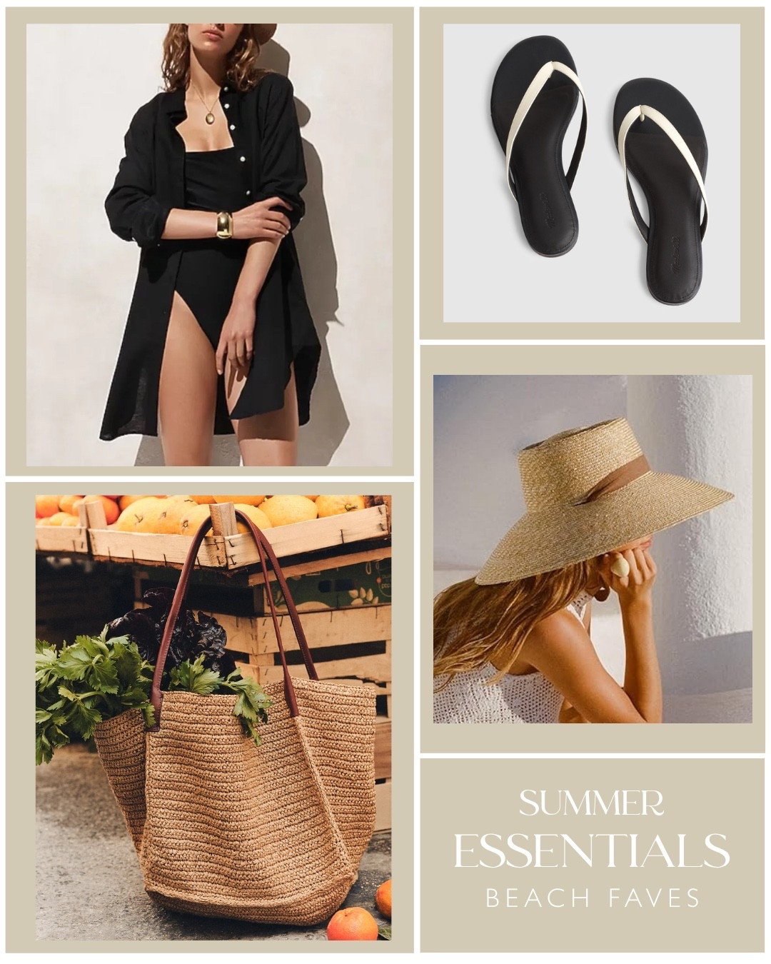 Favorite casual yet chic pieces for summer!

Summer fashion, beachwear, vacation outfit, coverup, flip flops, straw bag, straw hat

#LTKSeasonal #LTKOver40