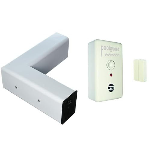 Poolguard PGRM-2 In-Ground Pool Alarm, White & DAPT-2 Water Hazard Pool Door Alarm, White | Amazon (US)