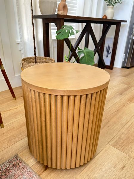 Mid century modern side table or accent table for living room, bedroom. Under $200. Dowel table studio McGee at target 

#LTKSeasonal #LTKstyletip #LTKhome