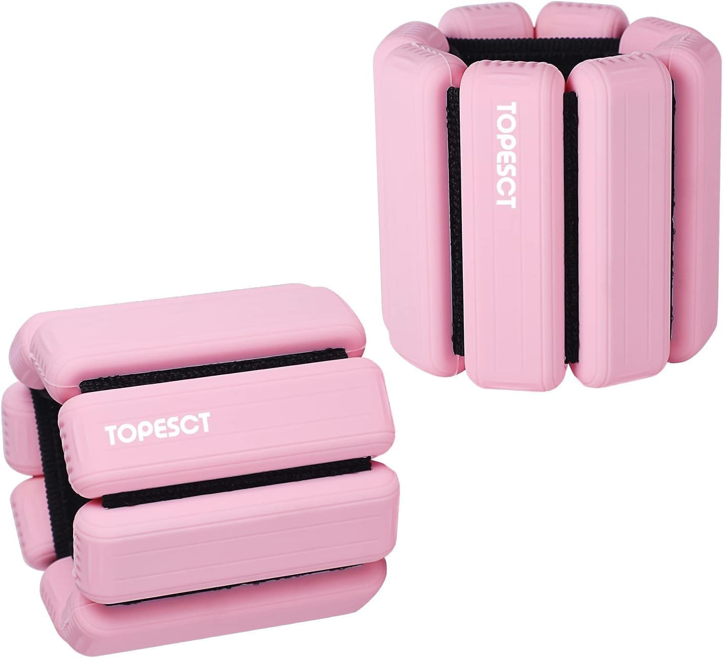 TOPESCT Adjustable Wrist Weights - Set of 2 (1lb Each) | Wearable Wrist & Ankle Weights Bracelet ... | Amazon (UK)