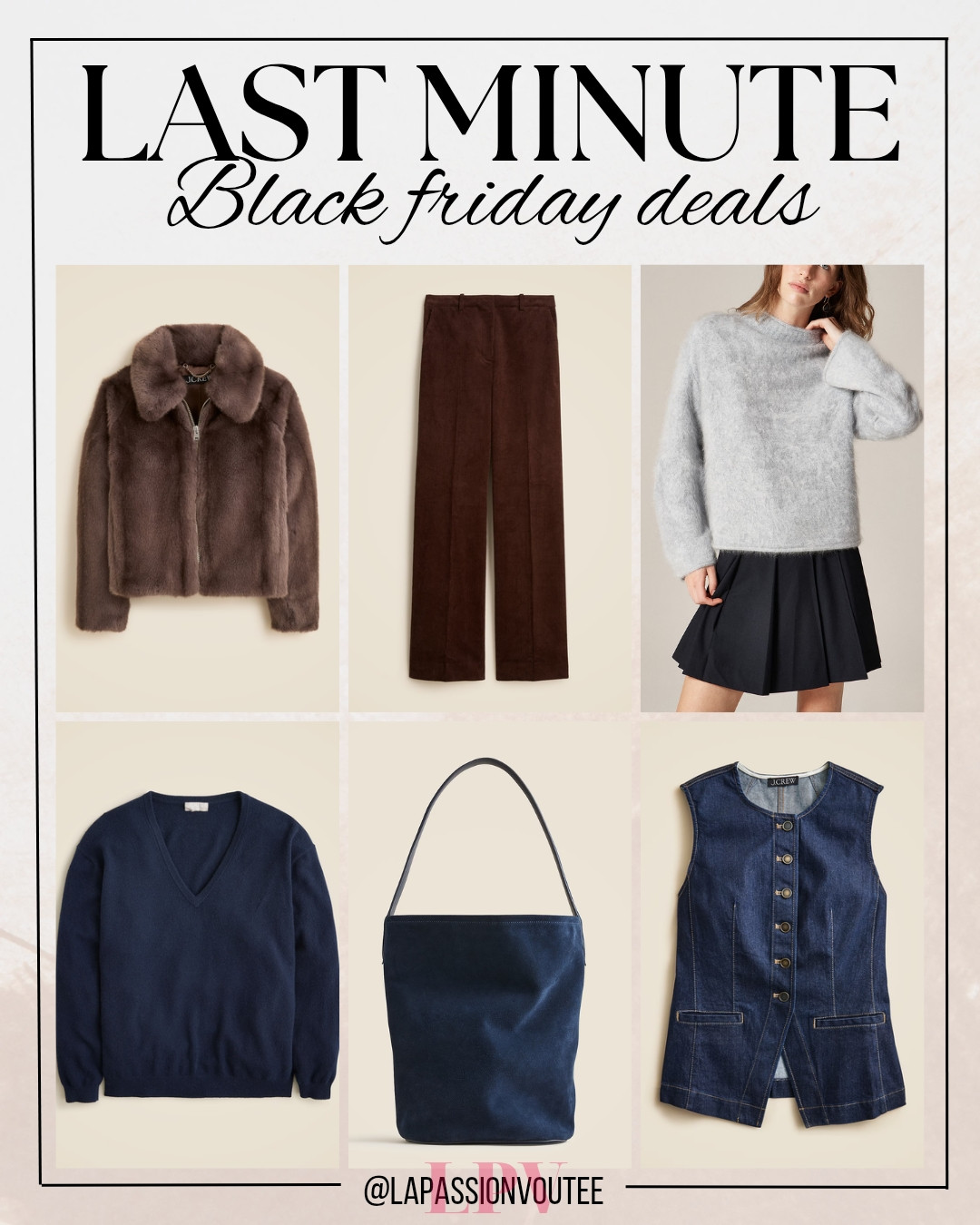 J.Crew ending Black Friday with 50% off everything is the kind of last-minute deal you don’t want to miss. Perfect timing to grab something cozy, something chic, or something gift-worthy. The savings are huge, the quality is unmatched, and it’s the quickest win for your holiday shopping list.

#LTKHoliday #LTKSaleAlert #LTKCyberWeek