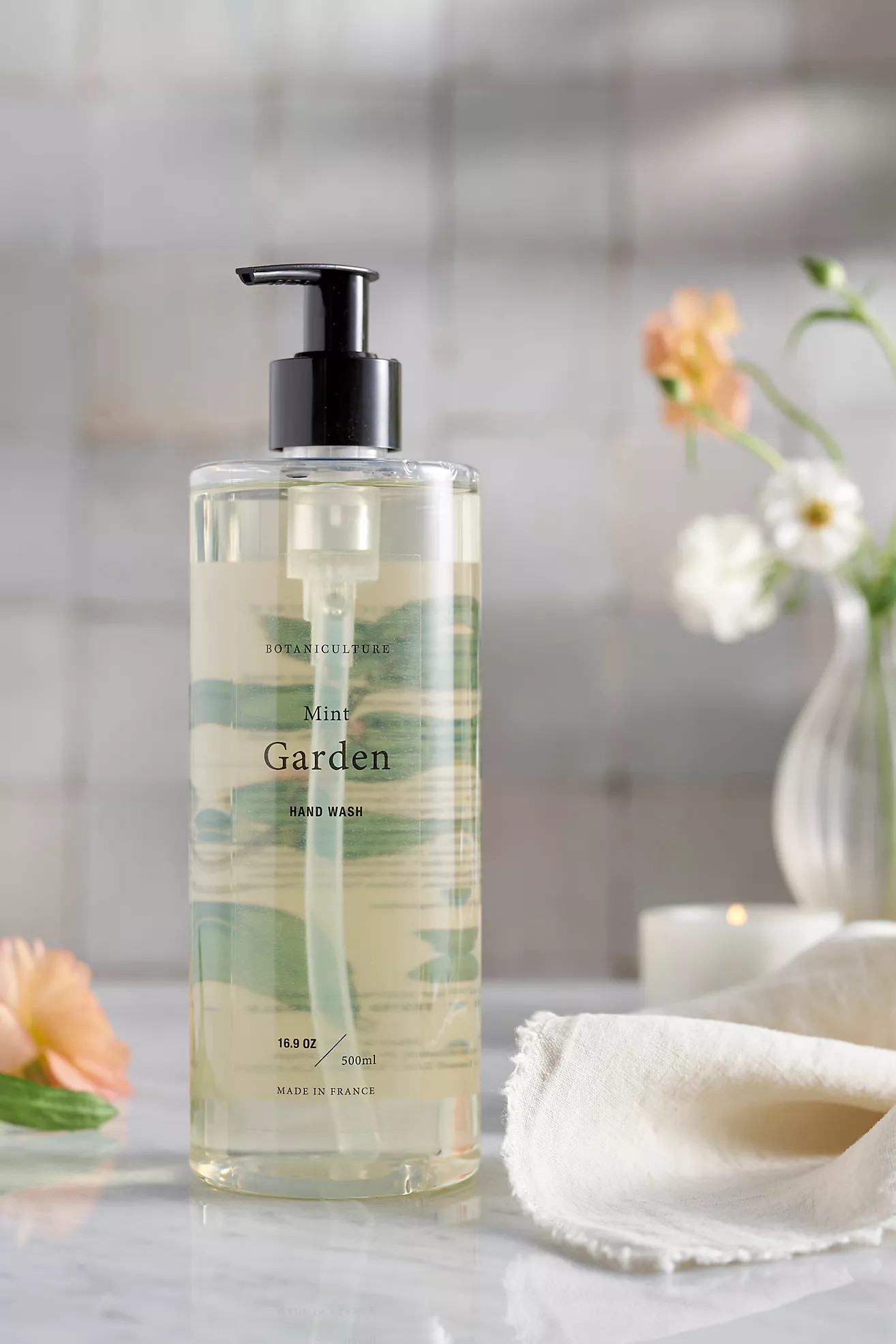 Botaniculture Mint Garden Hand Soap | Anthropologie (US)