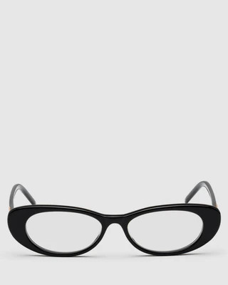 Alexa Black/Clear Sunglasses | Naked Wolfe