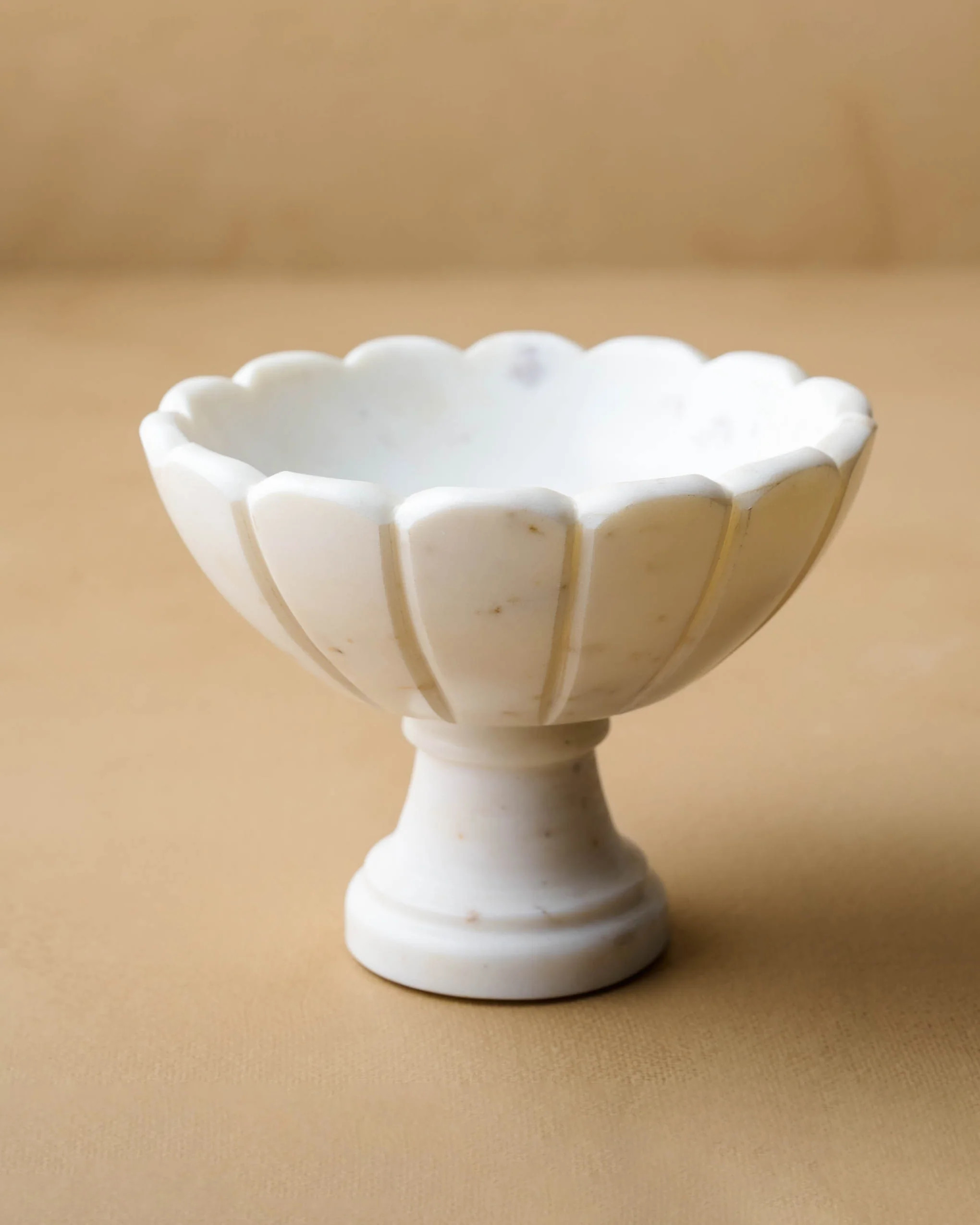 Marble Scalloped Accent Bowl | Magnolia