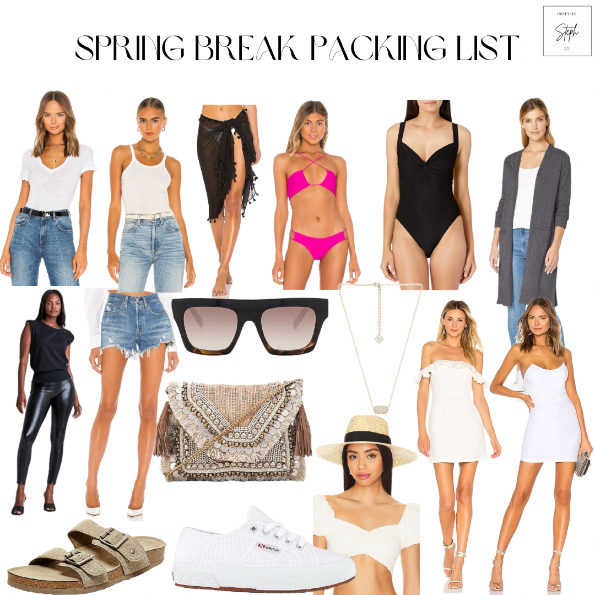 Last minute spring break packing list from Amazon, revolve and target 

#LTKfindsunder100 #LTKSeasonal #LTKtravel