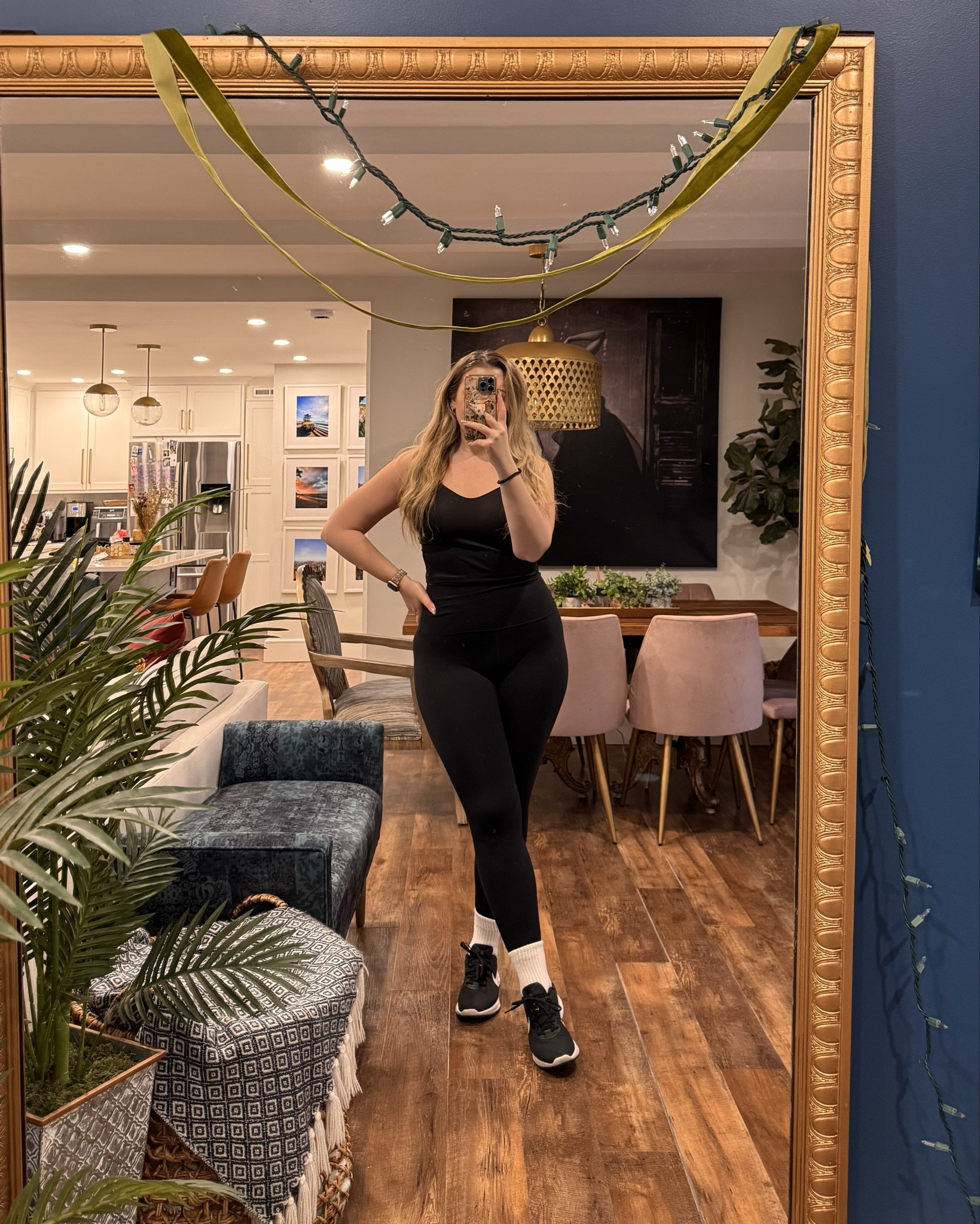 My absolutely favorite leggings & workout top! I wear a large in both! Fitness, workout clothes  

 #LTKfitnessgoals #LTKActive #LTKMidsize