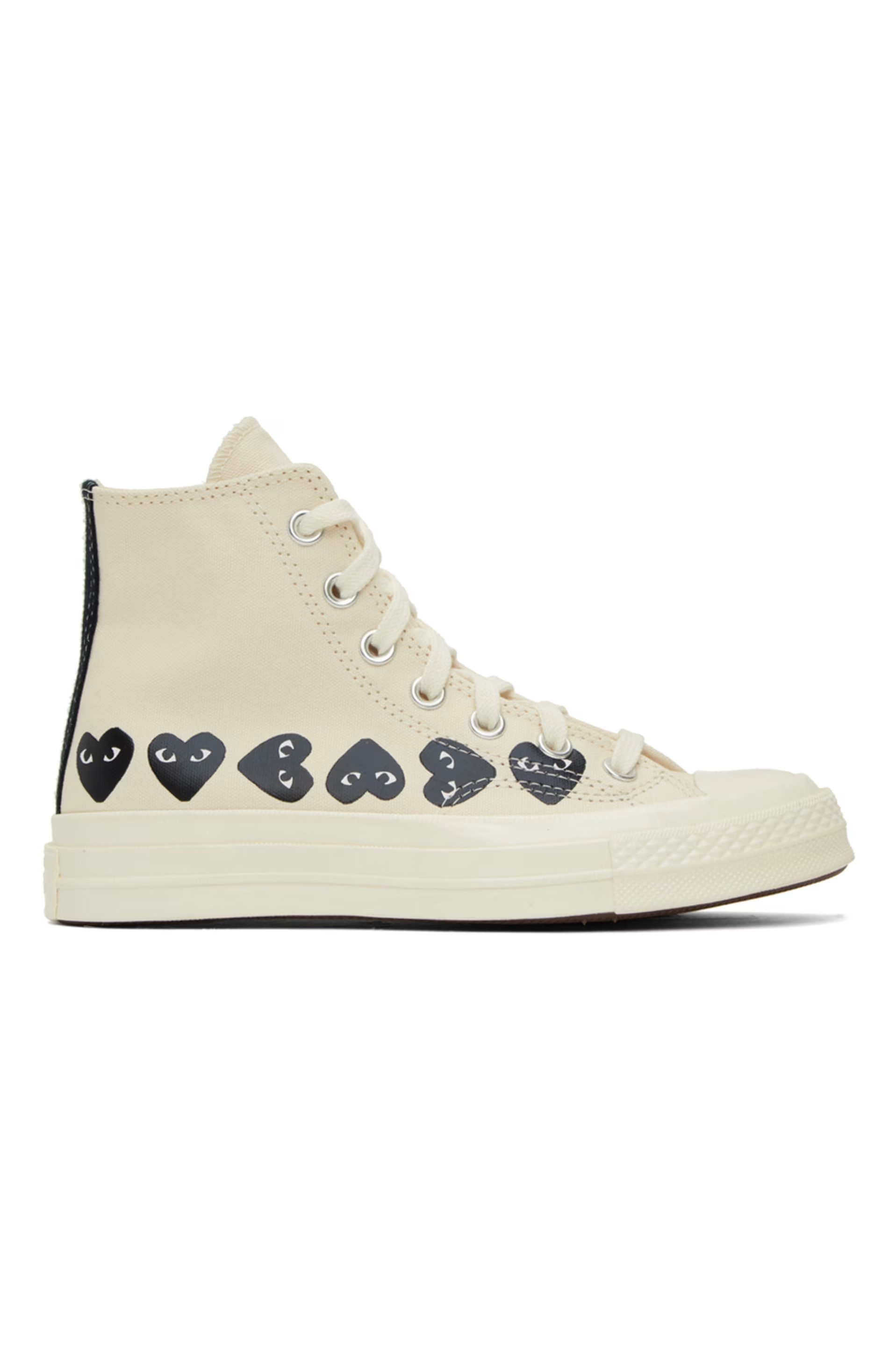 Beige Converse Edition Chuck 70 Multi Heart Sneakers | SSENSE