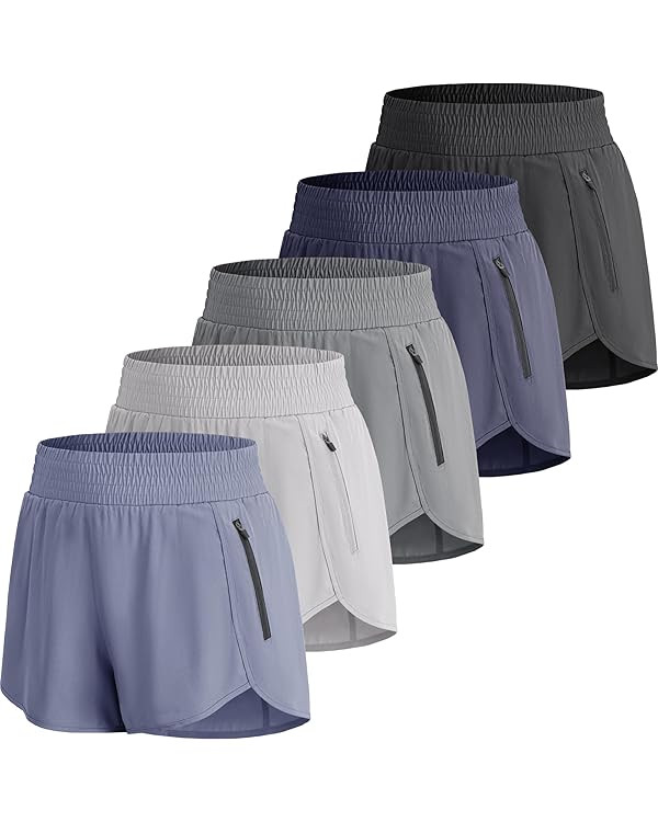 CE' CERDR 5 Pack Workout Shorts for Women | Amazon (US)