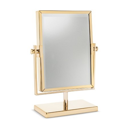 West Emory™ Two Sided Gold Vanity Mirror | Target