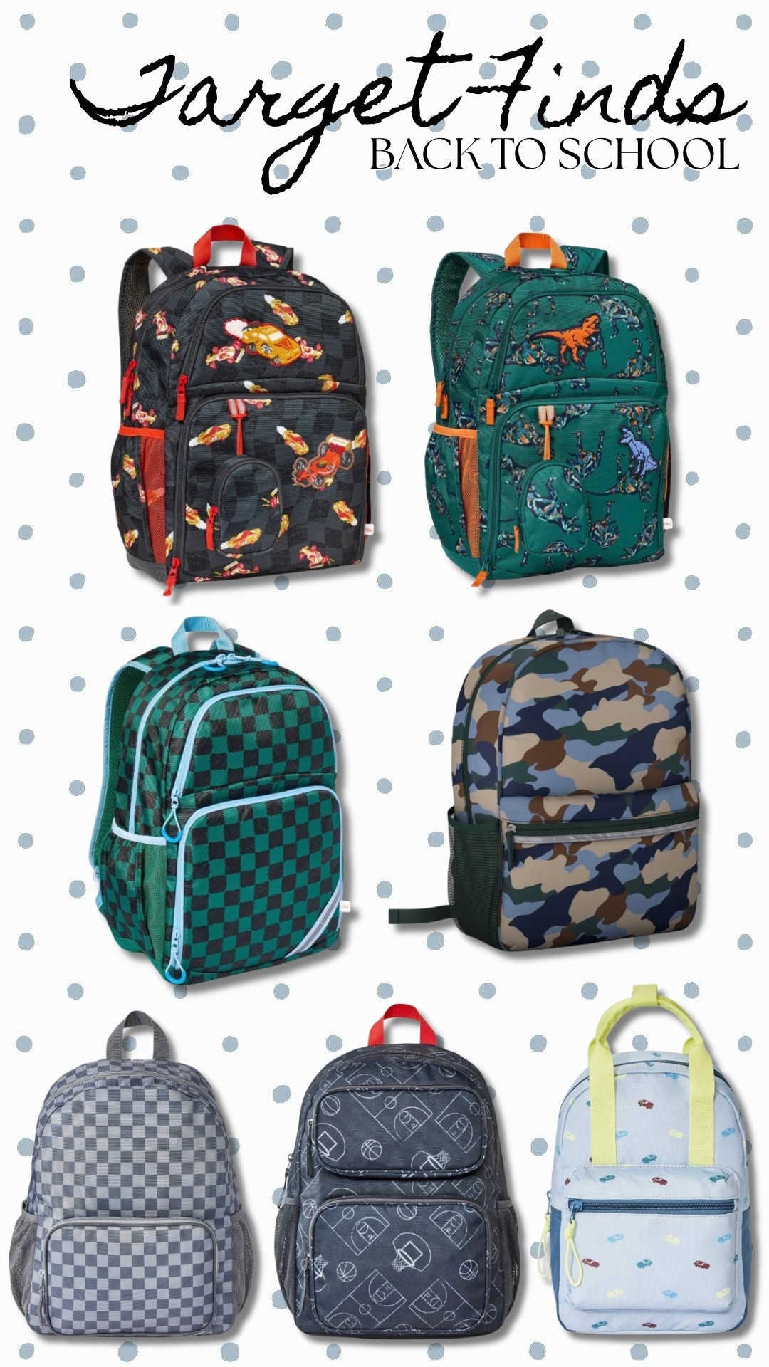@Target boy backpacks starting at $5!!!🎒✏️📚

#LTKSeasonal #LTKKids