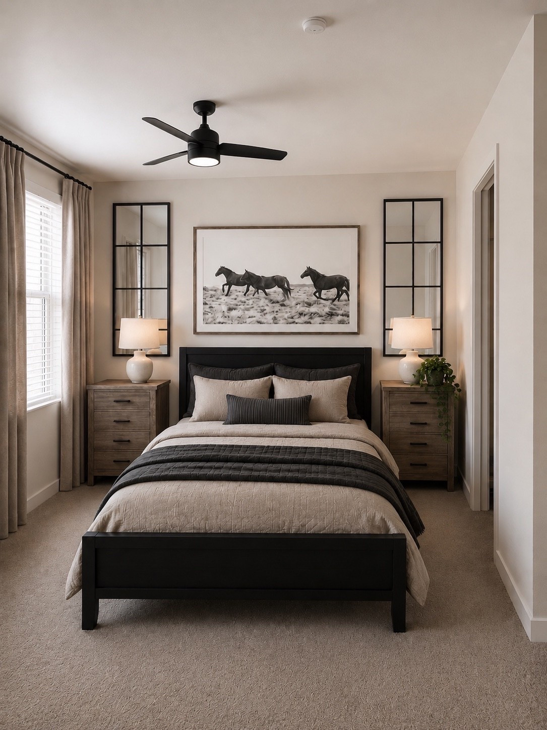 Client design 

We are incorporating existing dressers as nightstands. Queen or possibly king bed will fit in this space.

#LTKHome