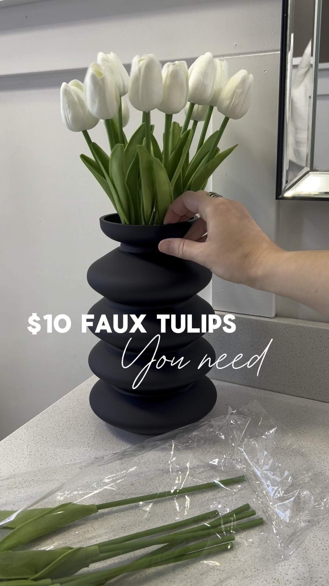Realistic Tulips to style any vase! Under $10! 🌷🌷🌷💖🫶🏼

#LTKHome #LTKSeasonal #LTKFindsUnder50