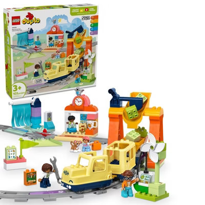 LEGO DUPLO Town Big Interactive Community Train Learning Playset 10428 | Target
