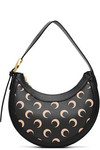 Black Moon Canvas Eclips Mini Bag | SSENSE