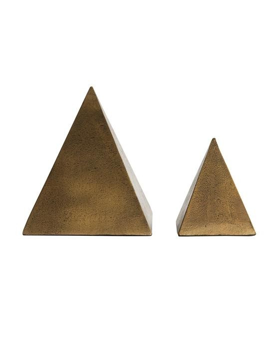 Aged Brass Pyramid | McGee & Co.