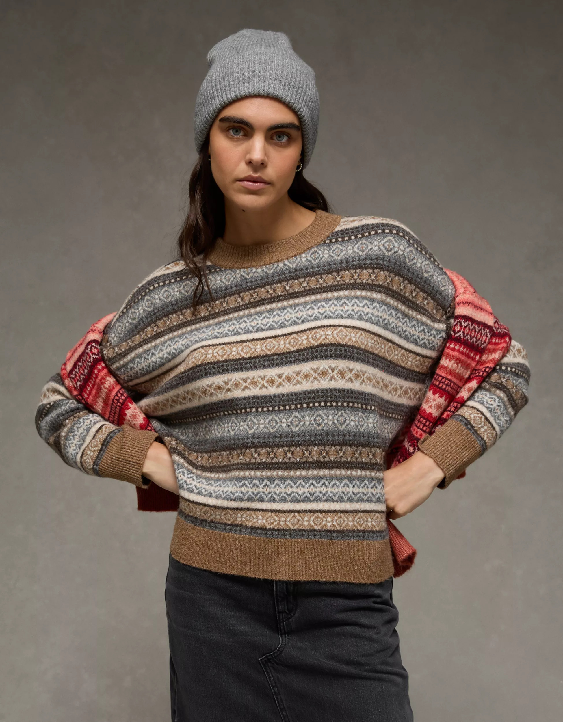 AE Whoa So Soft Classic Crew Neck Sweater | American Eagle Outfitters (US & CA)