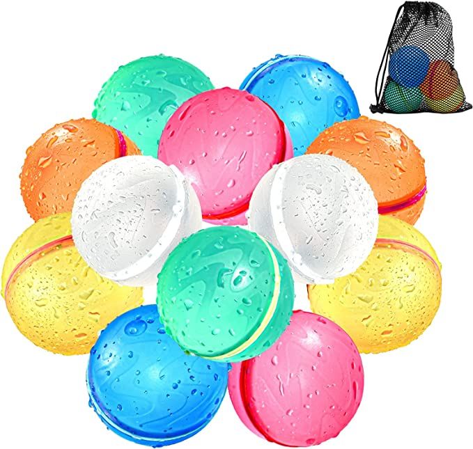 SOPPYCID Reusable Water Bomb balloons, Magnetic Refillable Water balls - Pool Toys for Boys and G... | Amazon (US)
