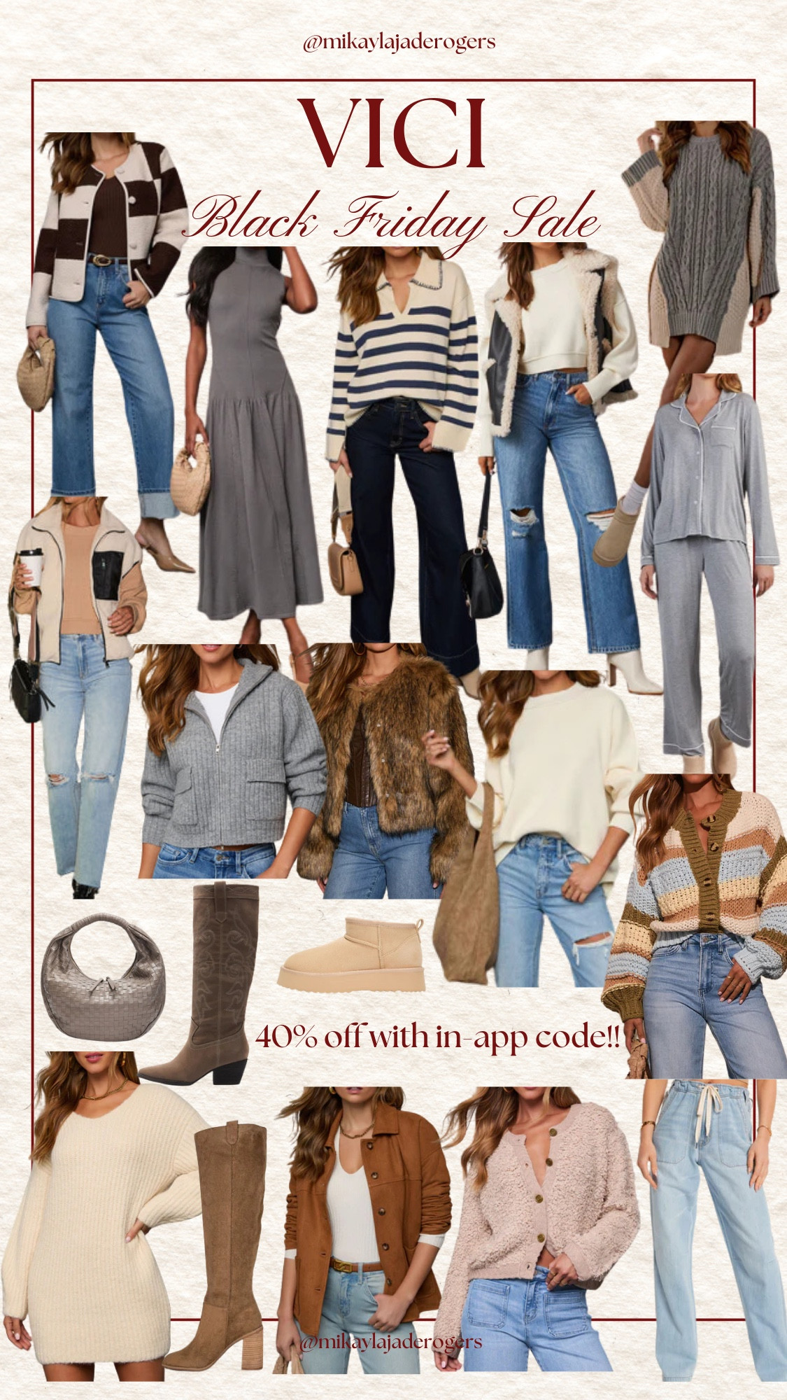 VICI favorites for the Black Friday sale! Use the in-app code: LTK40 to get 40% off! 

#LTKCyberWeek #LTKGiftGuide #LTKHoliday