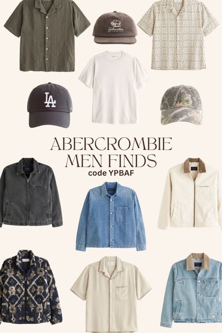 Men favorites from the Abercrombie sale, code YPBAF 