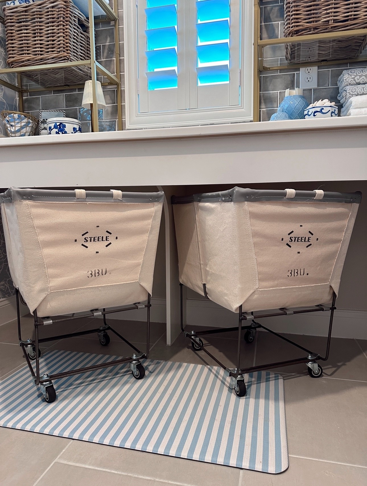 Laundry carts // laundry room // laundry // home decor // organization // home organization 

#LTKStyleTip #LTKHome #LTKSeasonal