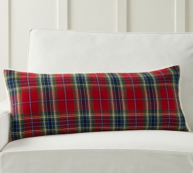 Plaid with Sherpa Back Pillow Covers | Pottery Barn (US)