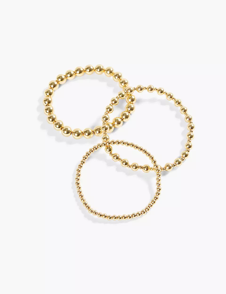 Beaded Stretch Bracelets - 3 Pack | Lane Bryant (US)