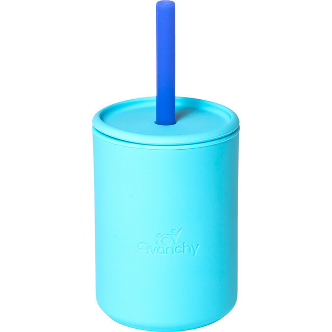 La Petite Silicone Mini Cup, Blue | Maisonette