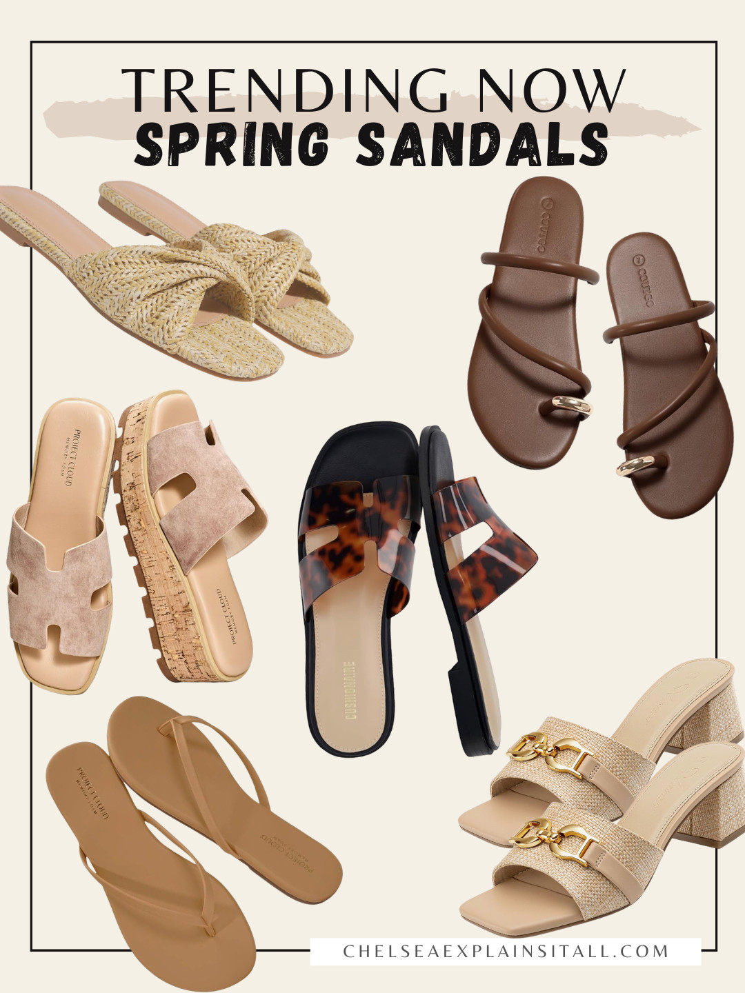 Rounded up the chicest casual sandals for this spring and summer - love the gold hardware accents, the woven details, and the neutral tones! 

summer sandals, sandals under $40, summer shoes, spring shoes, women's shoes  

 #LTKSpringSale #LTKootd #LTKSeasonal