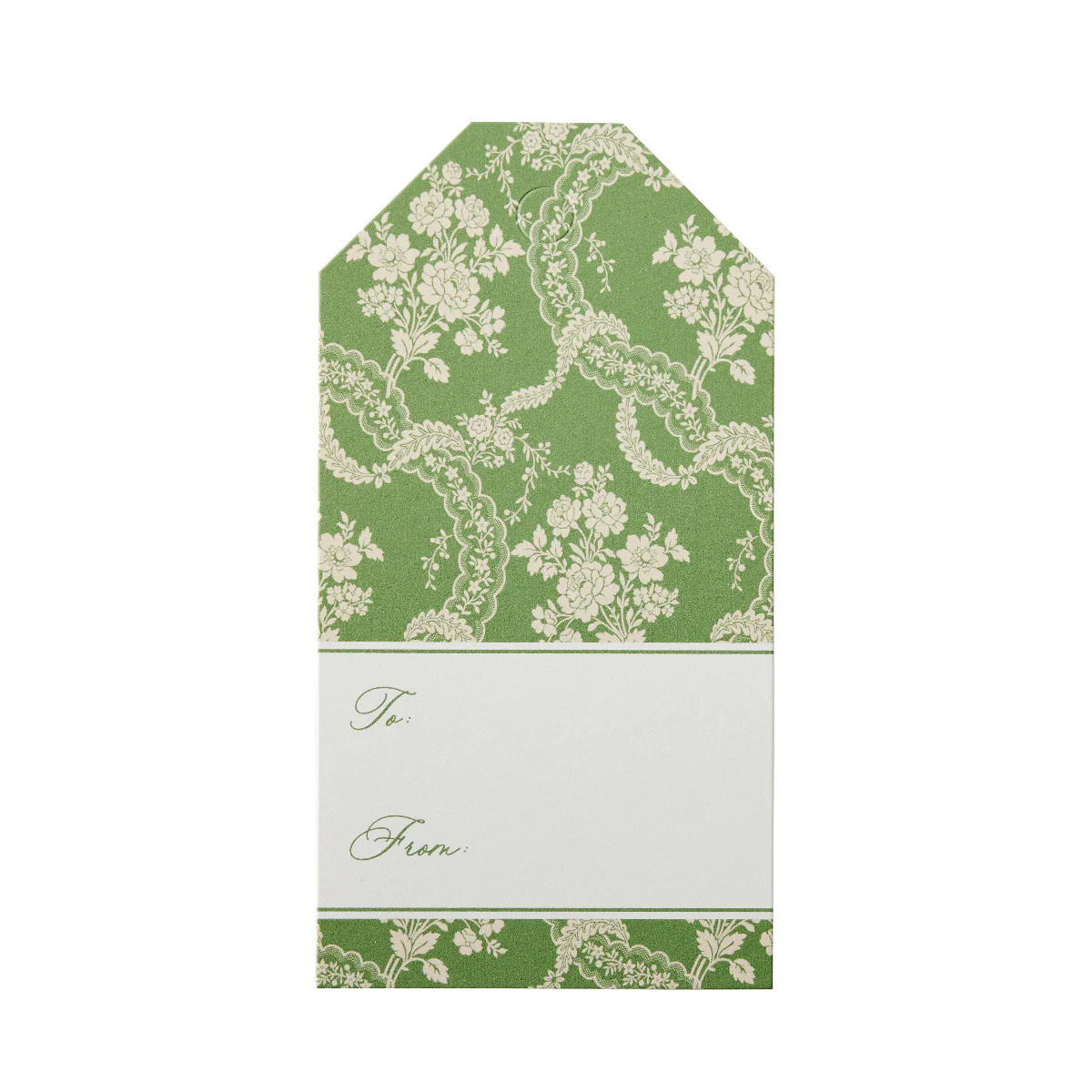 Jardin Vert Lace Gift Tag | Caitlin Wilson Design
