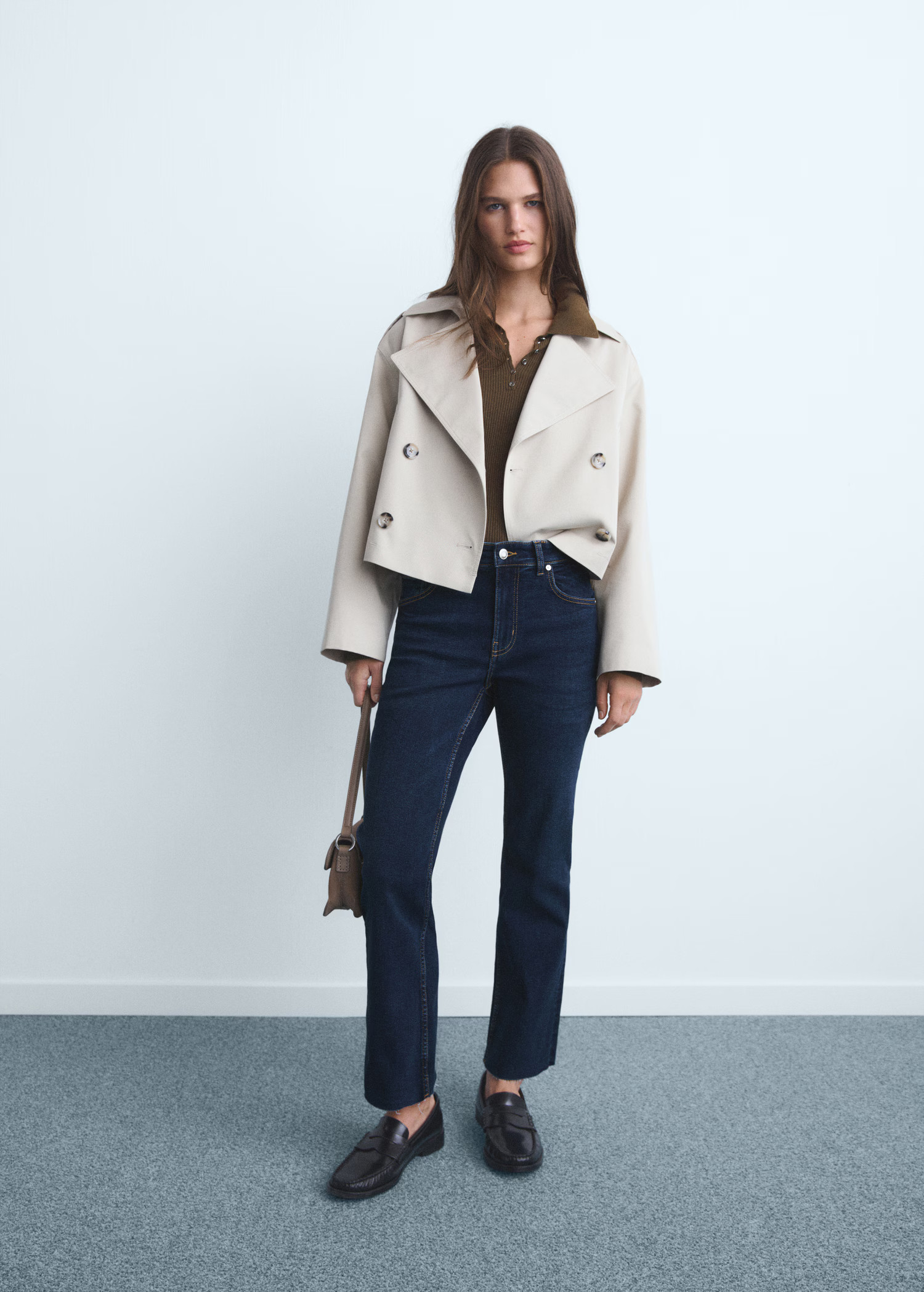 Sienna flared cropped jeans - Women | MANGO USA | Mango (US/MX/AU)