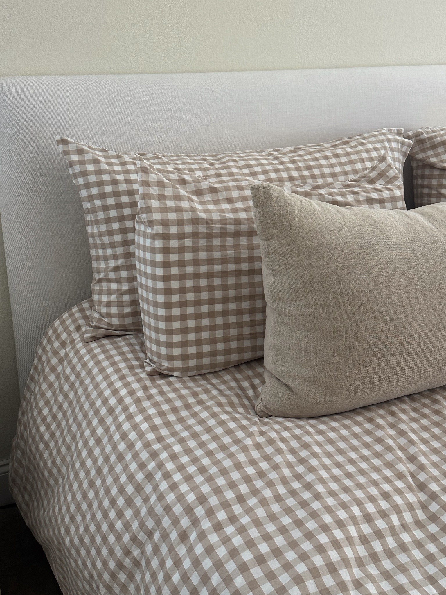 Gingham bedding for summer 

#LTKSeasonal #LTKHome