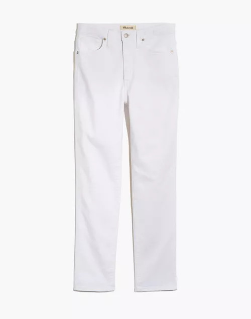 Stovepipe Jeans in Pure White | Madewell