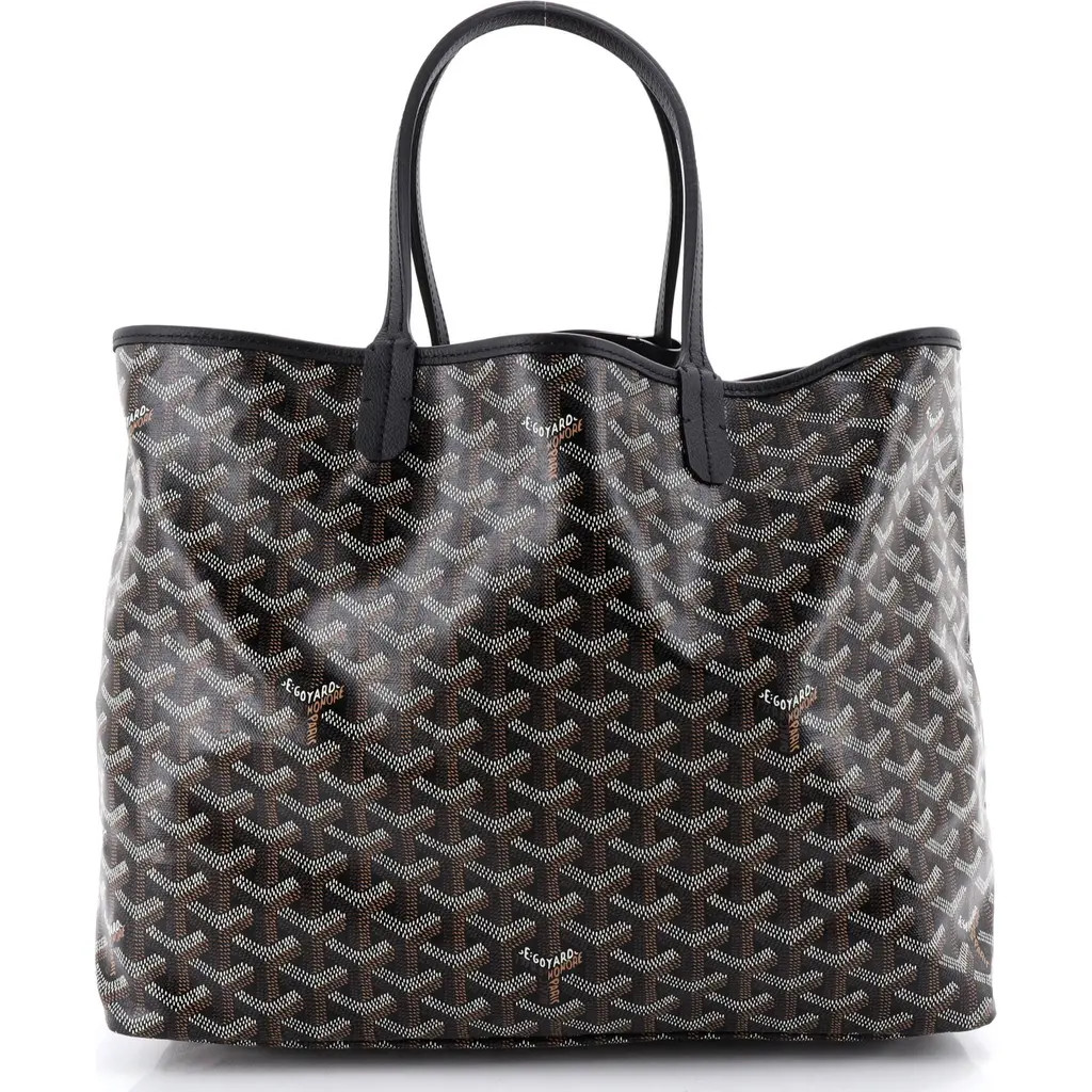 Pre-Owned Goyard Saint Louis Tote Coated Canvas PM in Black at Nordstrom, Size Small | Nordstrom