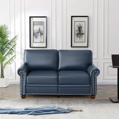 Faux Leather Loveseat Sofa | Wayfair North America